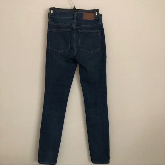 Madewell 9 inch hi rise skinny jeans- size 24 - Picture 2 of 7